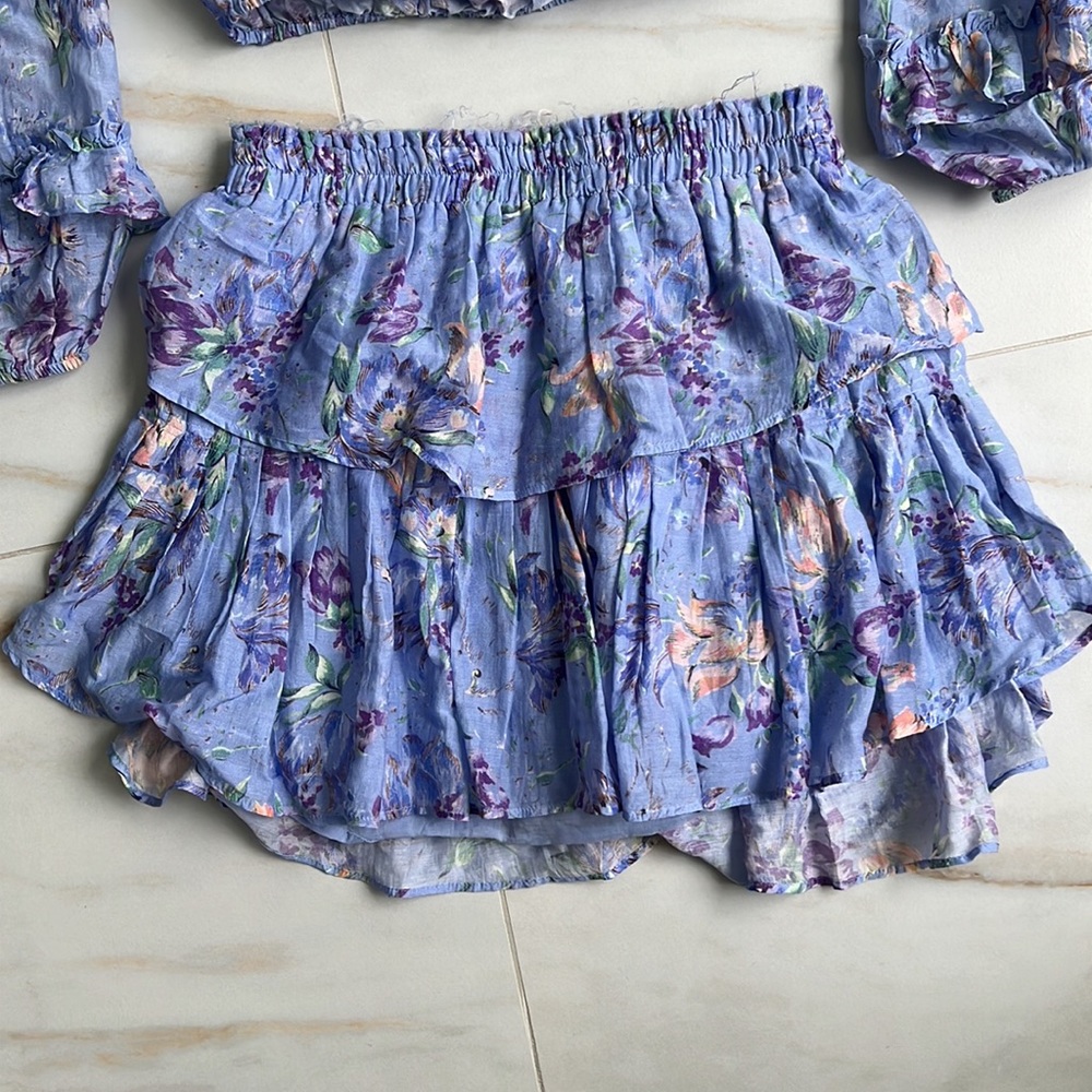 Love shack fancy top and skirt - Picture 3 of 4